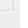 vidaXL Panneau de lave-vaisselle Kalmar blanc brillant 60x1,5x67 cm