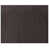 vidaXL Tapis rectangulaire marron fonc&eacute; 80x100 cm bambou