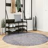vidaXL Tapis shaggy PAMPLONA poils longs moderne bleu &Oslash; 200 cm