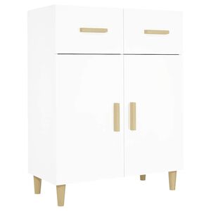 vidaXL Buffet blanc 69,5x34x89 cm bois d&rsquo;ing&eacute;nierie
