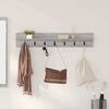 vidaXL Porte-manteau mural Gris Sonoma 100 x 10,5 x 18 cm