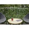 Nature Treillis de jardin avec feuilles vertes de laurier 90x180 cm