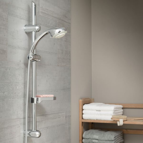 SCH&Uuml;TTE Ensemble de barre de douche FRESH chrome