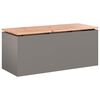vidaXL Banc de jardin Rouill&eacute; 100 x 40 x 43 cm