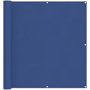vidaXL &Eacute;cran de balcon Bleu 110 x 500 cm Tissu Oxford