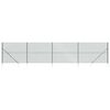 vidaXL Cl&ocirc;ture &agrave; mailles losang&eacute;es avec piquet d'ancrage vert 1,6x10 m