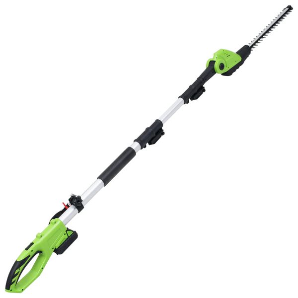 vidaXL Set outils &eacute;lectriques jardin sans fil 2pcs chargeurs/batteries
