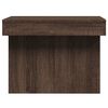 vidaXL Table basse ch&ecirc;ne marron 80x55x40 cm bois d'ing&eacute;nierie