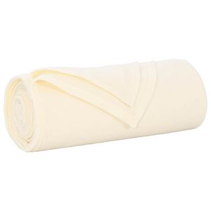 vidaXL plaid Cr&egrave;me 170 x 130 cm 0.31 kg Polaire
