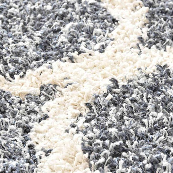 vidaXL Tapis Bleu 140 x 200 cm Poly&eacute;thyl&egrave;ne