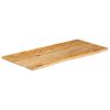 vidaXL Dessus de table &agrave; bord vivant 110x60x3,8cm bois massif manguier