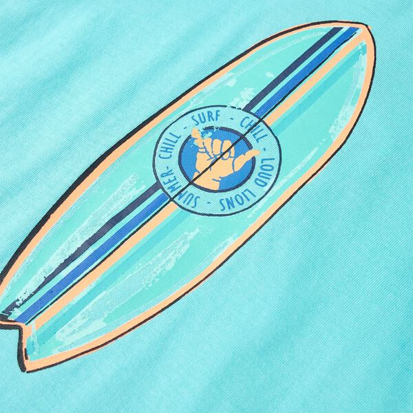 T-shirt pour enfants avec manches courtes aqua 104