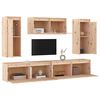 vidaXL Meubles TV 5 pcs Bois massif de pin