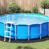 vidaXL Tapis de piscine Noir &Oslash; 366 cm Tissu non tiss&eacute;