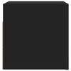 vidaXL Meubles TV muraux 2 pcs Noir 30,5x30x30 cm