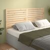 vidaXL T&ecirc;te de lit 126x4x100 cm Bois massif de pin