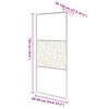 vidaXL Cadre de lit sans matelas Zadar noir et blanc 180x200 cm similicuir