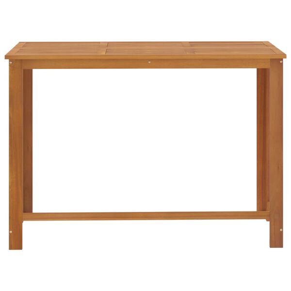 vidaXL Ensemble de bar de jardin 9 pcs Marron