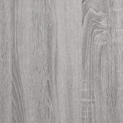vidaXL Banc de rangement sonoma gris 40x42,5x50 cm bois d'ingénierie