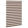 vidaXL Store z&egrave;bre marron 155x230cm largeur du tissu 150,9cm polyester