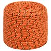 vidaXL Corde de bateau Orange 8 mm 100 m Polypropyl&egrave;ne