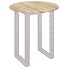 vidaXL Plateau de table Ch&ecirc;ne sonoma 80 x 80 x 1,5 cm