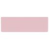 vidaXL Lavabo de luxe Rose mat 41x30x12 cm Céramique