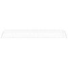 vidaXL Serre avec cadre en acier blanc 42 m&sup2; 14x3x2 m