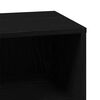 vidaXL Cabinet de salle de bain Noir 80 x 33 x 60 cm Bois d'ing&eacute;nierie