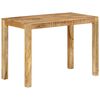 vidaXL Table à dîner 110x55x76 cm Bois de manguier massif