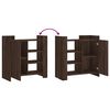 vidaXL Buffet ch&ecirc;ne marron 73,5x35x75 cm bois d'ing&eacute;nierie