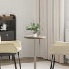 vidaXL Dessus de table Gris &Oslash;40x2,5 cm Marbre