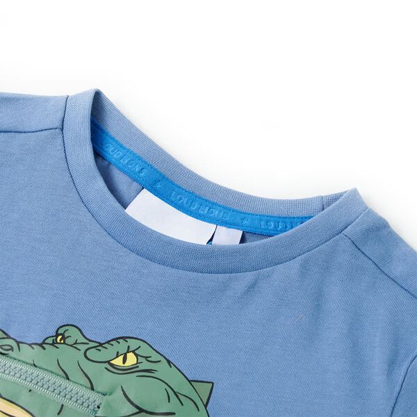 T-shirt pour enfants bleu moyen 92