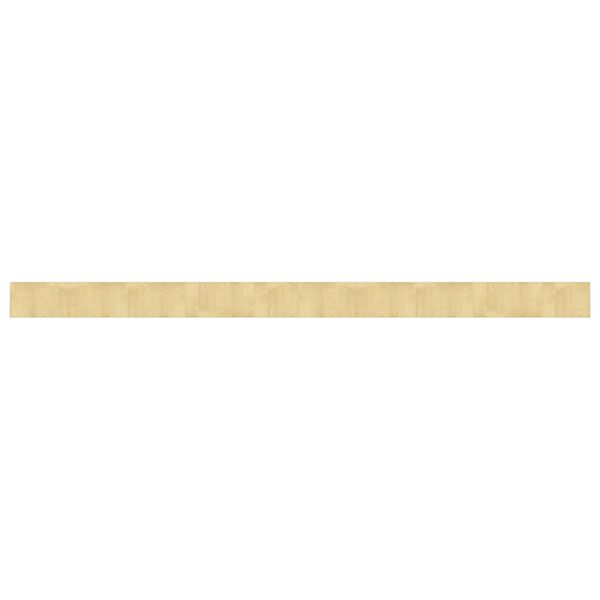 vidaXL Tapis rectangulaire naturel clair 60x1000 cm bambou