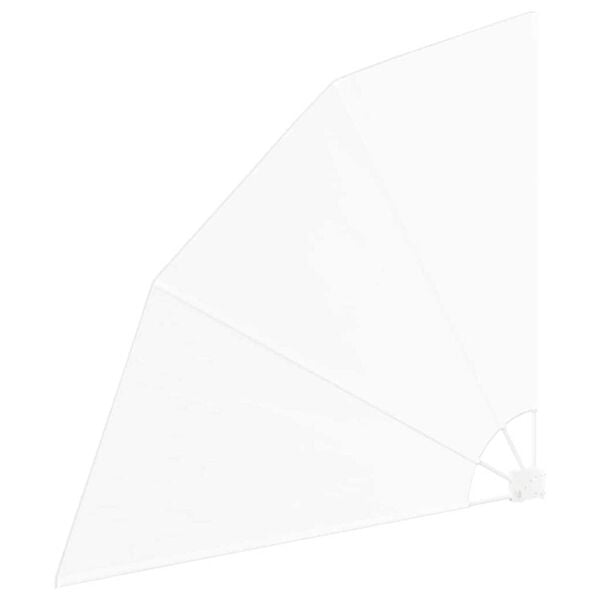 vidaXL &Eacute;cran de confidentialit&eacute; pour balcon Blanc 160 x 160 cm