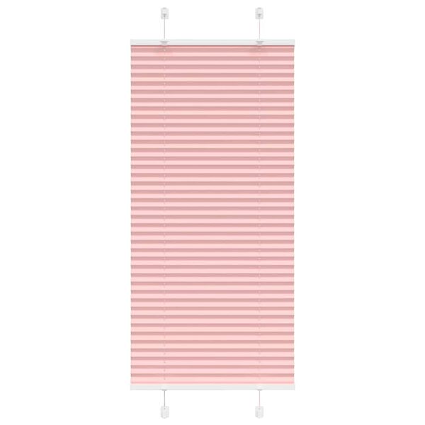 vidaXL Store plissé rose 60x150 cm largeur du tissu 59,4 cm polyester