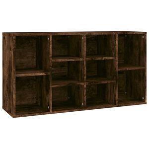 vidaXL Banc &agrave; chaussures Ch&ecirc;ne fum&eacute; 103x30x55 cm Bois d'ing&eacute;nierie