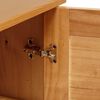 vidaXL Ensemble de mobilier de salle de bain avec &eacute;tag&egrave;re VIGO 2 pcs