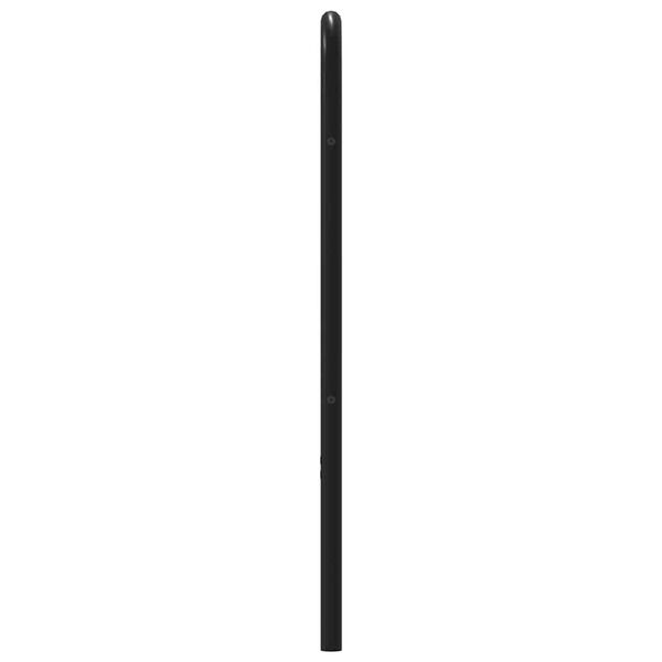 vidaXL T&ecirc;te de lit de remplacement ch&ecirc;ne marron 100 cm acier et bois d'ing&eacute;nierie