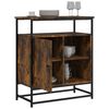 vidaXL Buffet ch&ecirc;ne fum&eacute; 69x35x80 cm bois d'ing&eacute;nierie