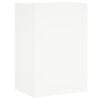 vidaXL Meubles TV muraux 2 pcs blanc 40,5x30x60 cm bois d'ingénierie