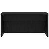 vidaXL Bureau mural Ch&ecirc;ne noir 60 x 45 x 30 cm Bois d'ing&eacute;nierie