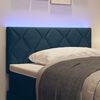 vidaXL T&ecirc;te de lit Bleu 100 cm tissu
