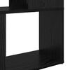 vidaXL Ensemble meuble TV Noir 80 x 24 x 156 cm Bois d'ing&eacute;nierie