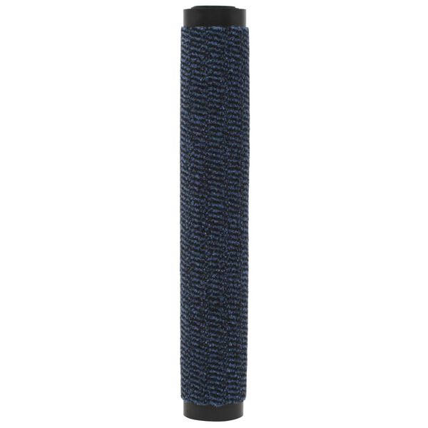 vidaXL Paillassons rectangulaires 2 pcs 120 x 180 cm Bleu