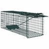 vidaXL Pi&egrave;ge &agrave; animaux Vert 61 x 20 x 21,5 cm Acier