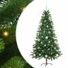 vidaXL Sapin de No&euml;l avec 150 LED avec support Vert 150 cm PE
