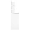 vidaXL Coiffeuse avec LED Blanc 74,5x40x141 cm