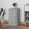 vidaXL Buffet sonoma gris 37,5x35,5x67,5 cm bois d'ing&eacute;nierie