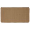 vidaXL Tapis de zone Marron Clair 80 x 150 cm Jute